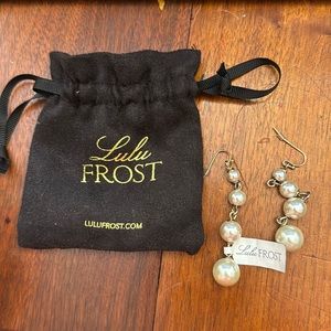 NWT Lulu Frost Pearl Earrings
